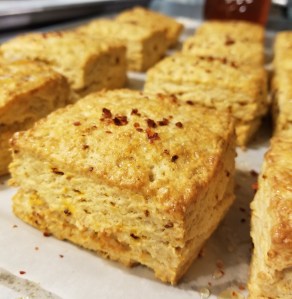 Aleppo and Pecorino Biscuit