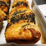 Black Sesame Frangipane Loaf