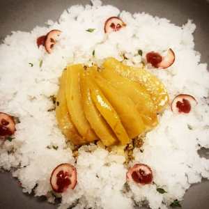 Brown Butter and Rye Pudding