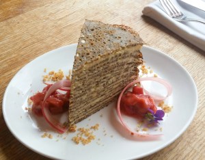 Buckwheat Crepe Cake
