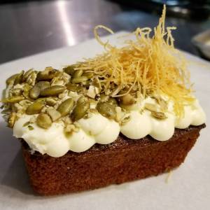 Pumpkin Seed Olive Oil Cake